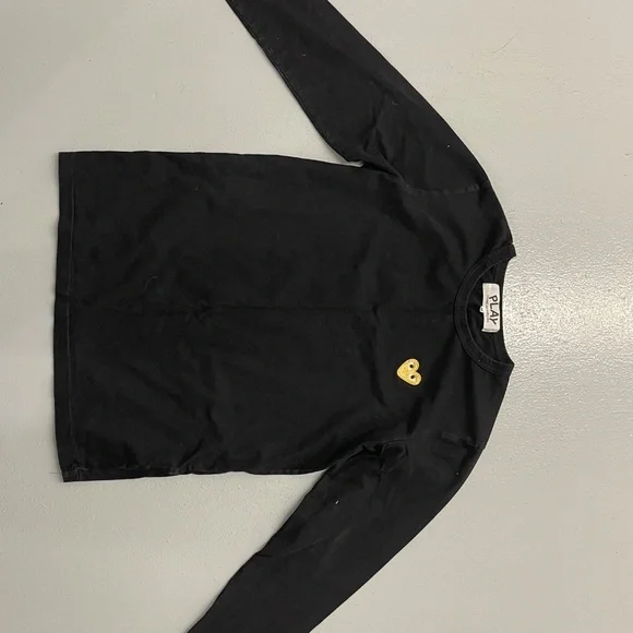 Medium COMME des GARÇONS PLAY Black long sleeve - Picture 2 of 2